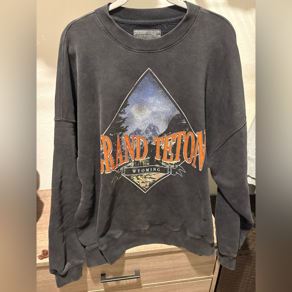 Abercrombie Oversized Crewneck Sweatshirt